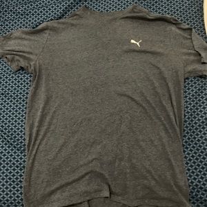 Gray/blue Puma shirt